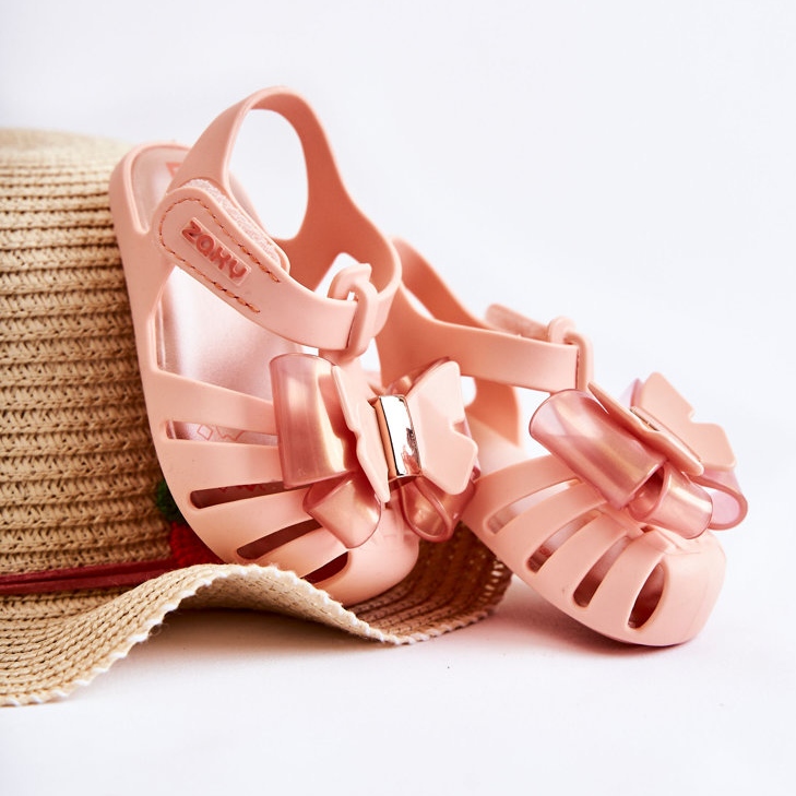 Sandale Copii Cu Velcro Parfumate ZAXY JJ385036 Nud ['roz'] roz 2