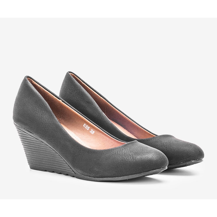 Pompe negre pe pană Unies negru 1