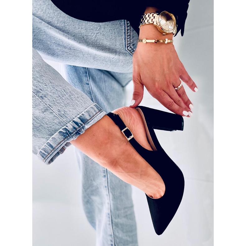 Pompe cu toc deschis Spectra Negro negru 2