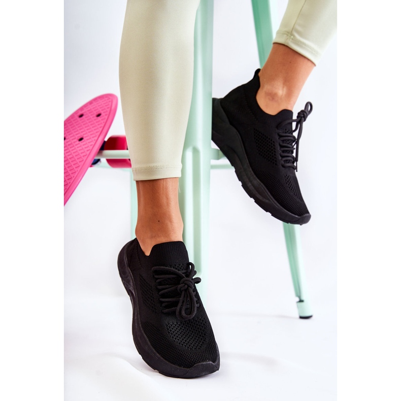 FK2 Pantofi Sport dama, Slip-on Negru Livia 2