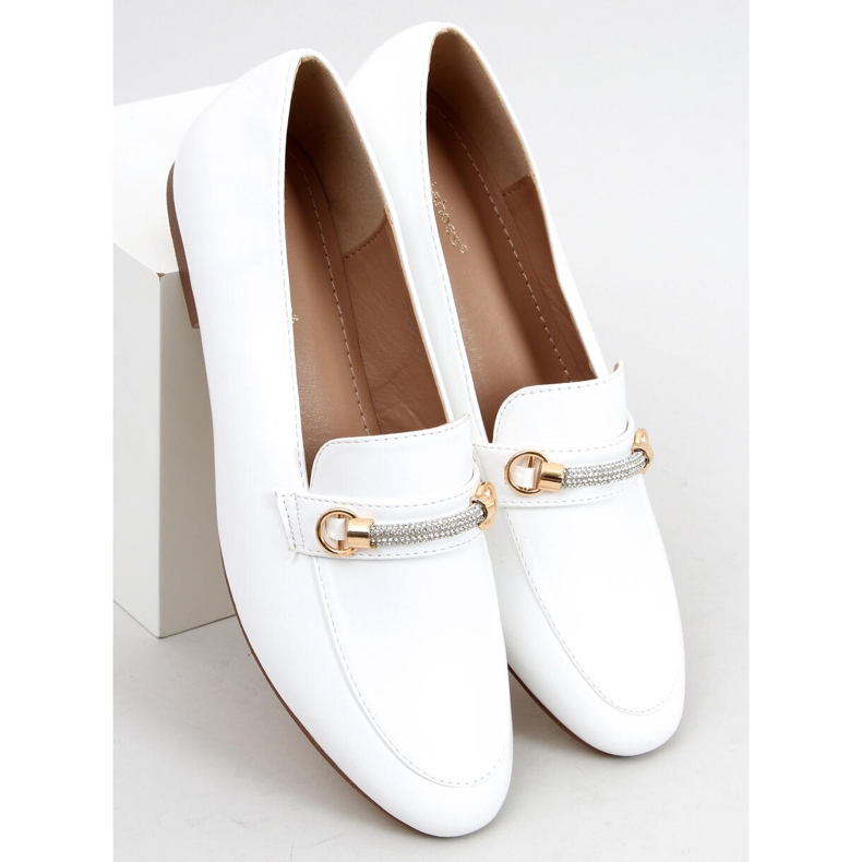 Mocasini dama Gessa White alb 1 Mocasini dama Gessa White alb 1