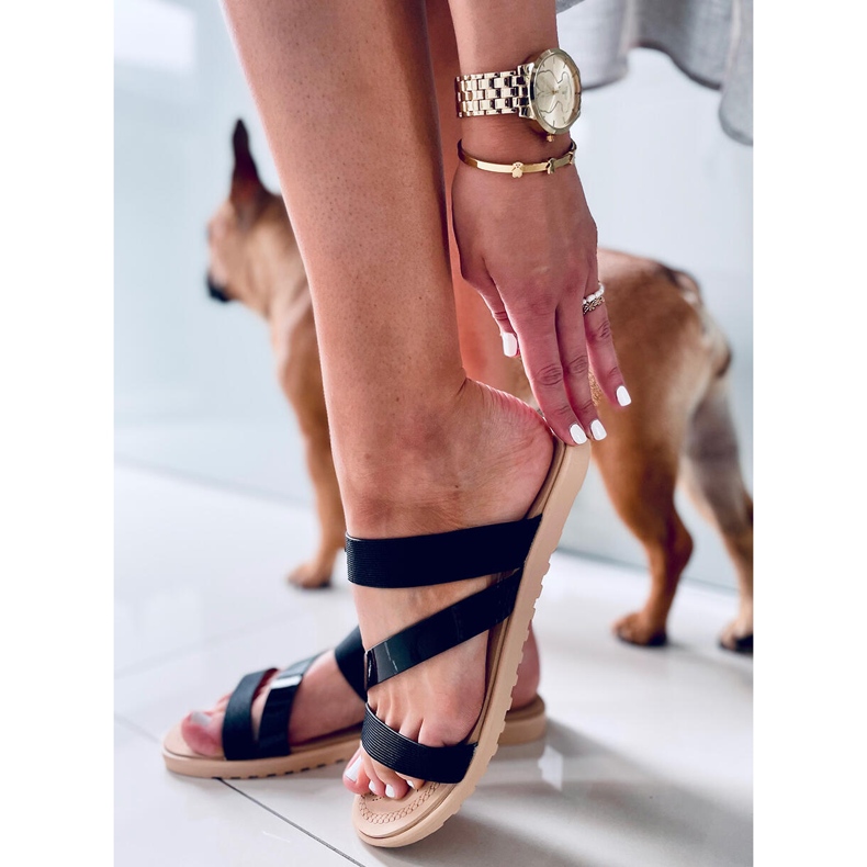 Papuci de damă Diarra Negro negru 1