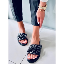 Papuci de damă Vors Black negru 1