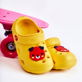 BEFADO S.A. Papuci Copii Kroks Miś Befado 159X107 Galben 1