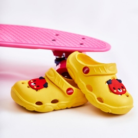 BEFADO S.A. Papuci Copii Kroks Miś Befado 159X107 Galben 2