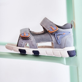 PE1 Sandale confortabile pentru copii, gri Samell ['gri'] 2