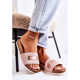 Papuci Clasici Dama Inblu NM000025 Roz 1