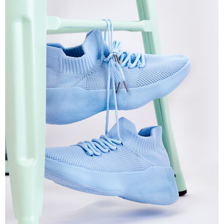 PS1 Pantofi Sport Slip-On Damă Albastru deschis Dalmiro 2