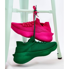 PS1 Pantofi sport slip-on Dalmiro fucsia damă roz 2 PS1 Pantofi sport slip-on Dalmiro fucsia damă roz 2