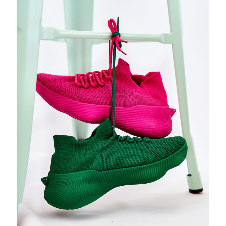 PS1 Pantofi sport slip-on Dalmiro fucsia damă roz 2 PS1 Pantofi sport slip-on Dalmiro fucsia damă roz 2