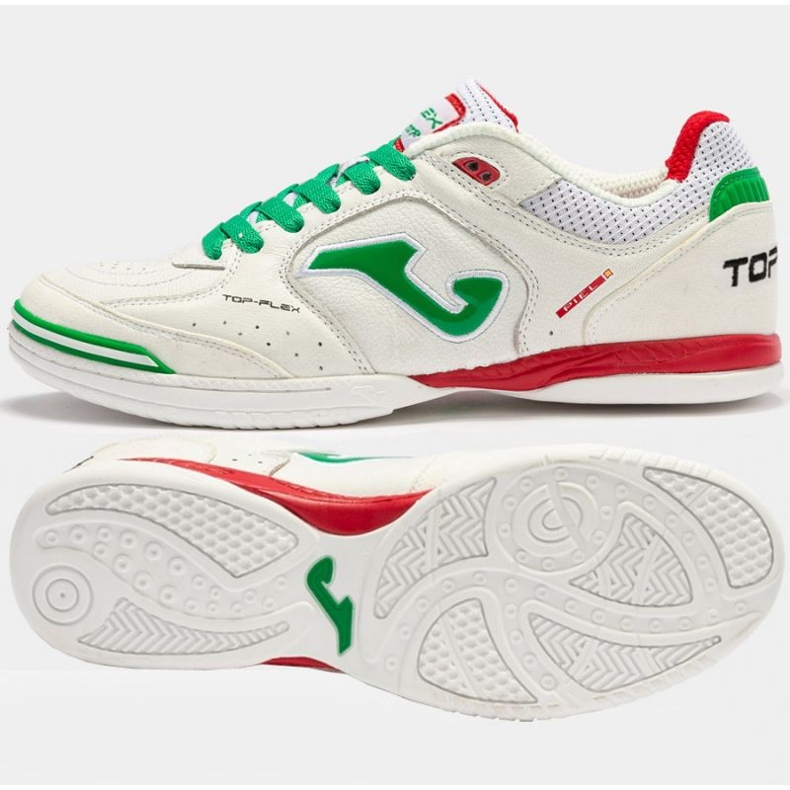 Cizme de fotbal Joma Top Flex 2202 In M TOPS2202IN alb alb 1 Cizme de fotbal Joma Top Flex 2202 In M TOPS2202IN alb alb 1