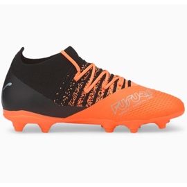 Ghete de fotbal Puma Future Z 3.3 FG / AG Jr 106773 01 portocale portocale si rosii 1