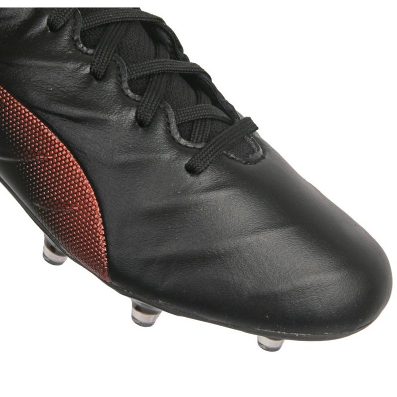 Pantofi de fotbal Puma King Platinum 21 FG / AG M 106478 04 negru negru 1