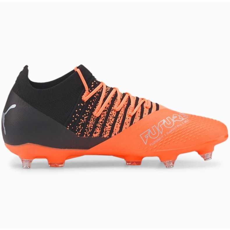 Ghete de fotbal Puma Future Z 3.3 MxSG M 106760 01 portocale portocale si rosii 1 Ghete de fotbal Puma Future Z 3.3 MxSG M 106760 01 portocale portocale si rosii 1