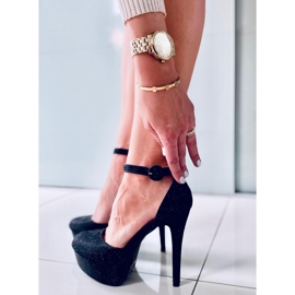Pompe pe platforma Brooke Black negru 1