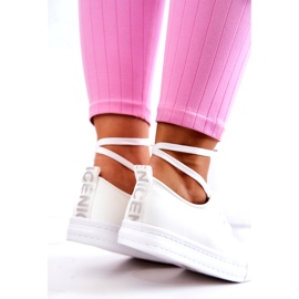 PS1 Pantofi de damă din piele alb Mikayla 4