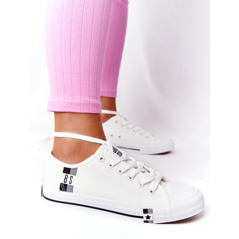 Adidași clasici pentru femei Big Star HH274109 Alb 4