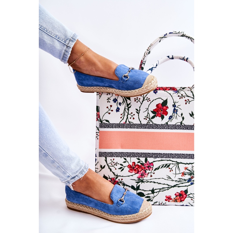 S.Barski Espadrile Oresa albastre clasice pentru femei albastru 2 S.Barski Espadrile Oresa albastre clasice pentru femei albastru 2