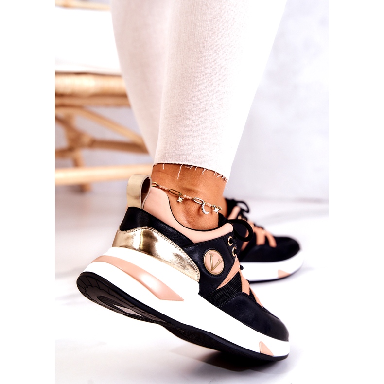 Vinceza Pantofi sport dama pantofi negri negru 3