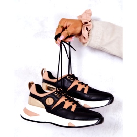 Vinceza Pantofi sport dama pantofi negri negru 4