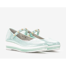 Balerini verzi pentru copii Kuiper verde 1