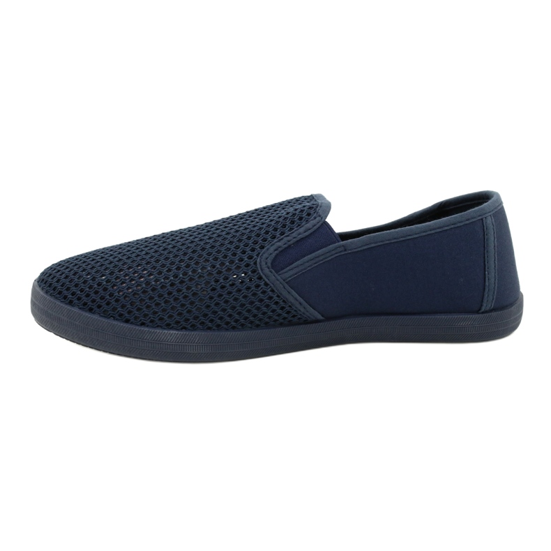 Pantofi slip-on ajurat pentru bărbați Atletico WY18922 albastru 1 Pantofi slip-on ajurat pentru bărbați Atletico WY18922 albastru 1