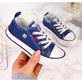 Adidasi Big Star HH374091, albastru bleumarin 1