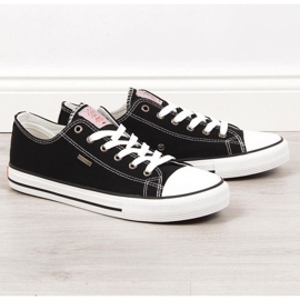 Low Cross Jeans M JJ1R4003C adidași negri negru 1 Low Cross Jeans M JJ1R4003C adidași negri negru 1