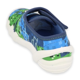 Pantofi copii Befado 273X337 albastru marin albastru multicolor verde 2