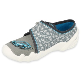 Pantofi copii Befado 273Y339 albastru gri 1