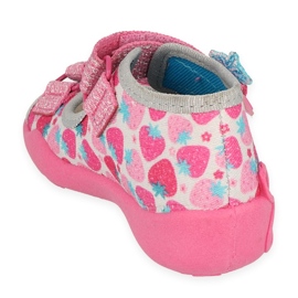 Pantofi copii Befado 342P046 albastru roz argint 2