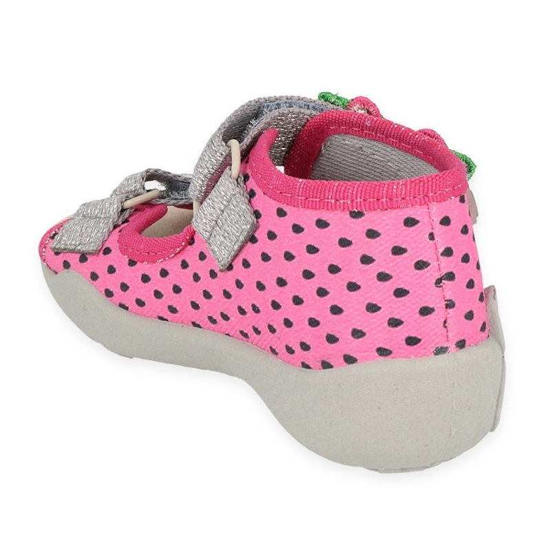 Pantofi copii Befado 342P045 roz argint 2
