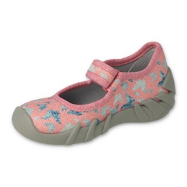 Pantofi copii Befado mm 109P252 albastru roz argint gri 1