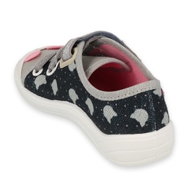 Pantofi copii Befado 251X186 roz argint gri 2