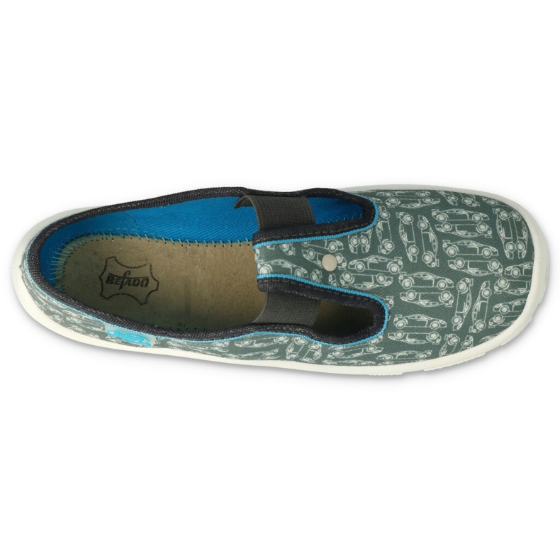 Pantofi copii Befado 972Y235 gri verde 1