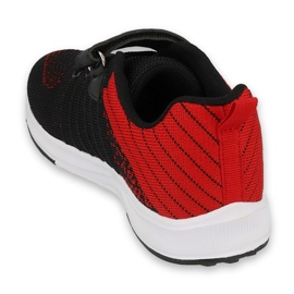 Pantofi copii Befado 516Y134 negru roșu 2