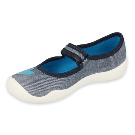 Pantofi copii Befado 114Y474 albastru gri 2