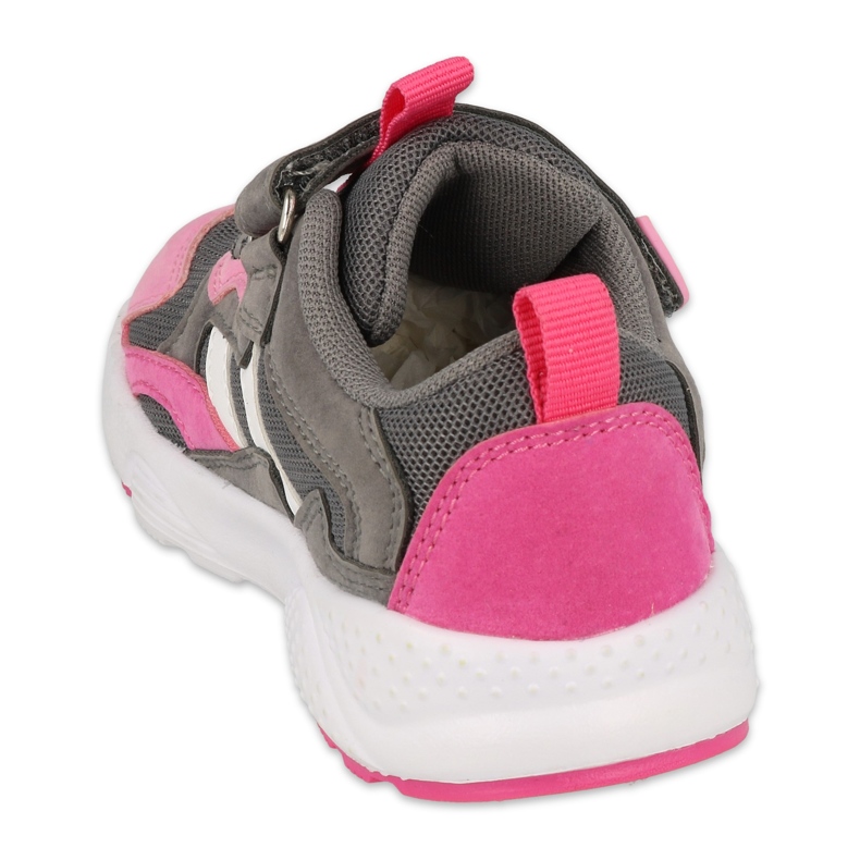 Pantofi copii Befado 516P122 roz gri 1 Pantofi copii Befado 516P122 roz gri 1