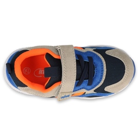 Pantofi copii Befado 516P127 bej albastru marin albastru multicolor 3