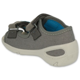Pantofi copii Befado pu 065P166 albastru gri 2