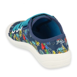 Pantofi copii Befado 251X194 albastru marin multicolor 2