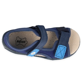 Pantofi copii Befado pu 065X170 albastru marin albastru 3