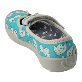 Pantofi copii Befado 114X453 gri verde 2