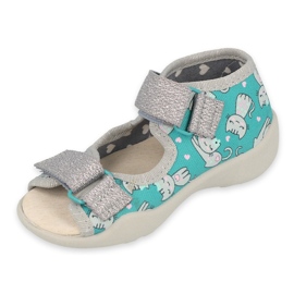 Pantofi copii Befado 342P041 multicolor gri 1