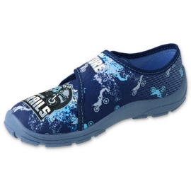 Pantofi copii Befado 974Y435 albastru marin multicolor 2