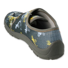 Pantofi copii Befado 974Y436 kaki multicolor 2