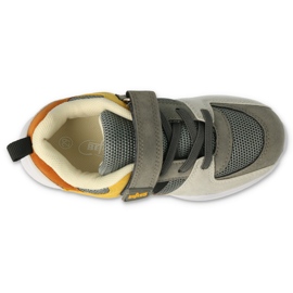 Pantofi copii Befado 516Y131 gri multicolor galben 1