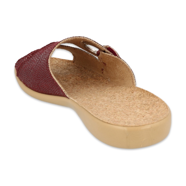 Pantofi dama Befado pu 265D021 maro roșu 2