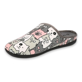 Pantofi de damă Befado 155D200 roz gri 2