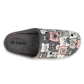 Pantofi de damă Befado 155D200 roz gri 1